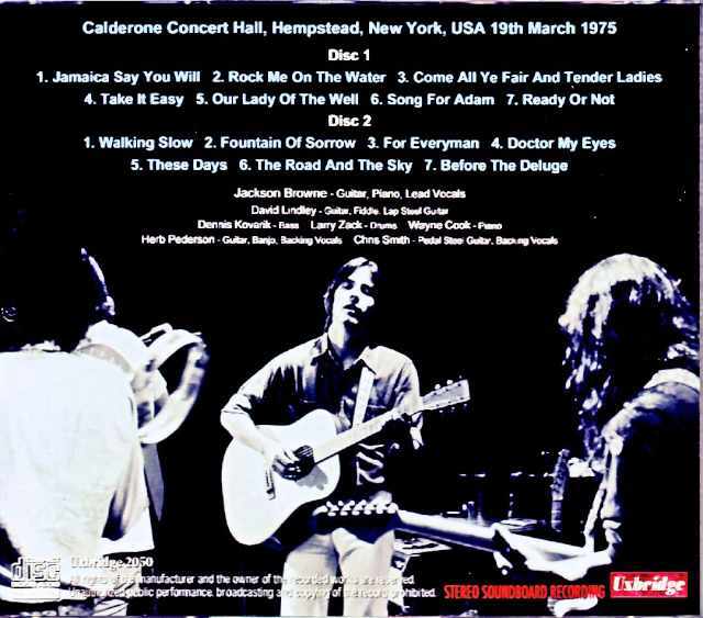 Jackson Browne David Lindley イベント シャツ Jackson Browne David Lindley イベント シャツ（JACKSON BROWNE