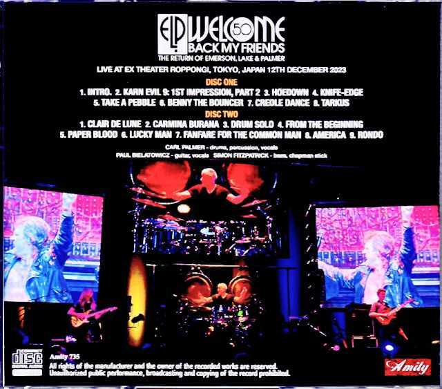 Rerun of Emerson,Lake & Palmer リターン・オブ・エマーソン・レイク