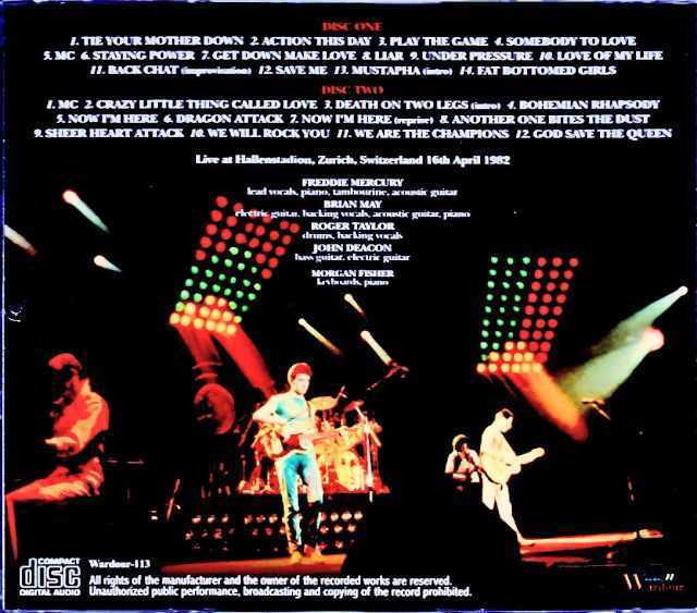 Queen クィーン/Switzerland 1982 Original LP Edition