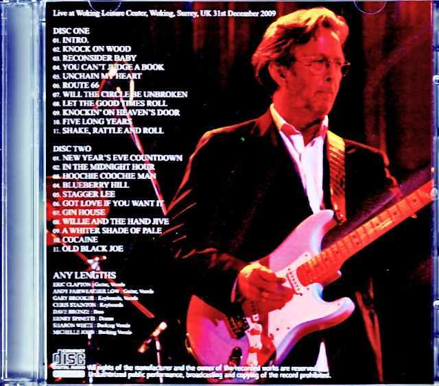 Eric Clapton エリック・クラプトン/England,UK 2009 Complete