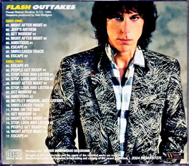 Jeff Beck ジェフ・ベック/フラッシュ Flash Outtakes NY,USA