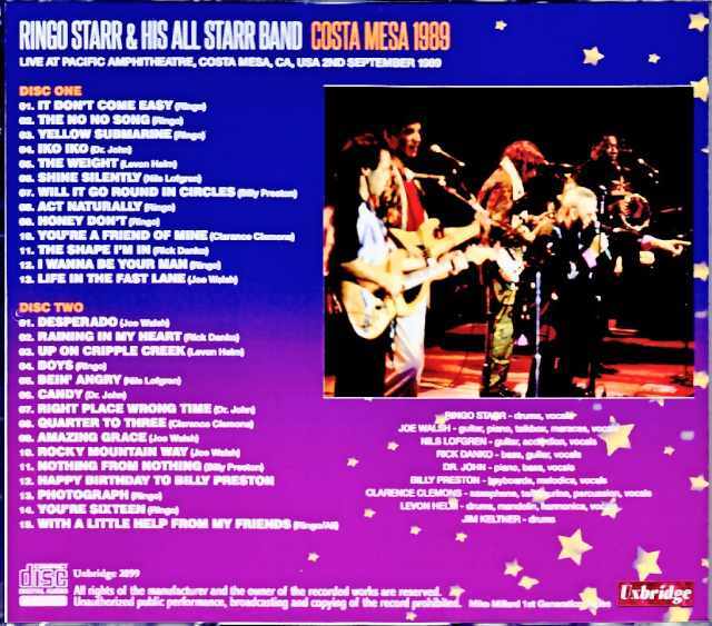 Ringo Starr and His All-Starr Band Dr. John,Joe Walsh,Billy