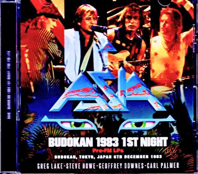 ASIA LIVE AT THE BUDOKAN エイジア　ブルーレイ　CD Asia - Asia In Asia: Live At The Budokan, Tokyo 1983[2 LP/2