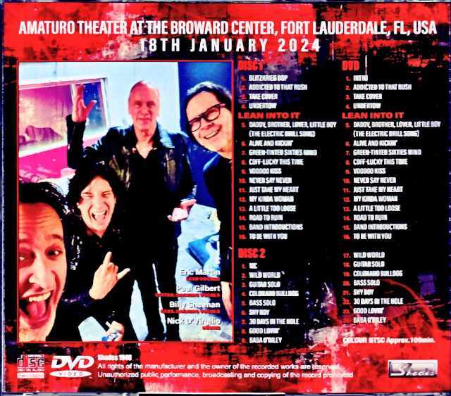 Mr. Big ミスター・ビッグ/FL,USA 2024 S & V Complete