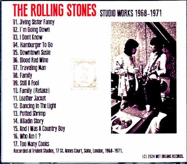 Rolling Stones ローリング・ストーンズ/Studio Works 1968-1971