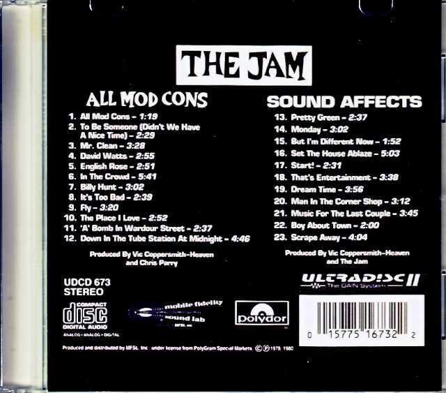 The Jam / Sound Affects デラックス・エディション Jam - Sound Affects - Amazon.com Music