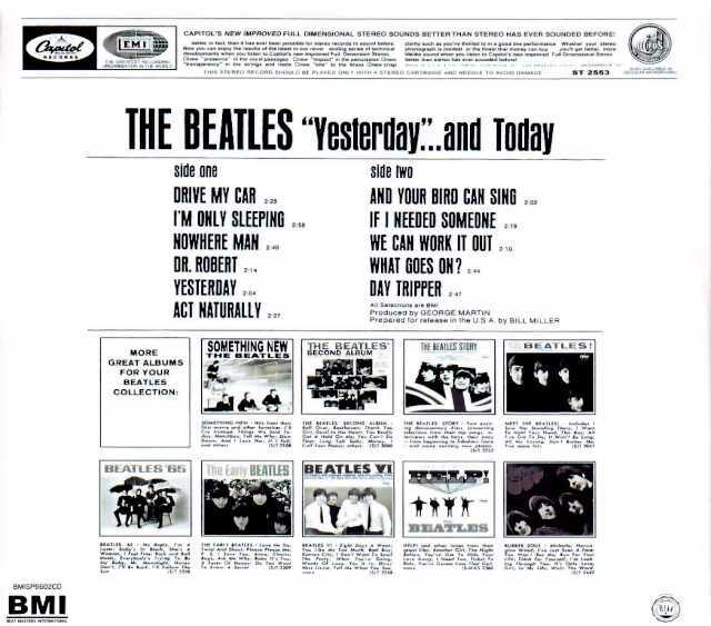 Beatles ビートルズ/イエスタデイ・アンド・トゥデイ アメリカ