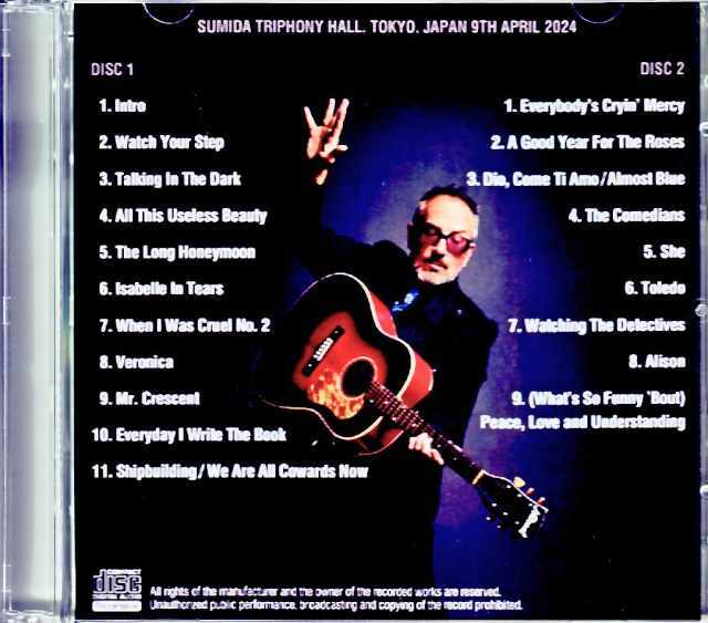 Elvis Costello Steve Nieve エルヴィス・コステロ/Tokyo,Japan 4.9  