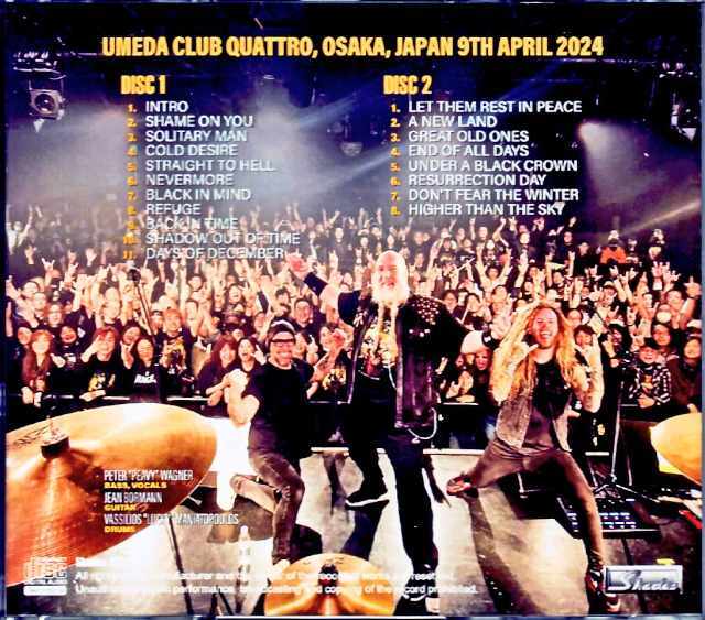 Rage レイジ/Osaka,Japan 2024 Complete