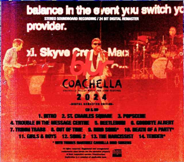 Blur ブラー/CA,USA 2024 Complete