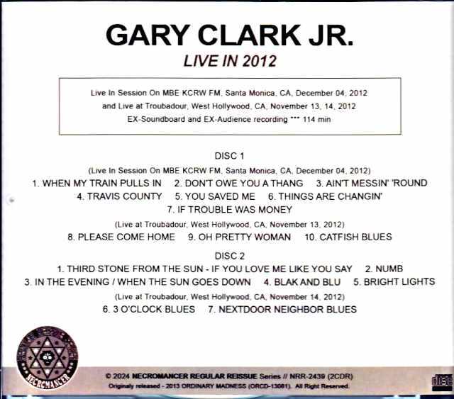 Gary Clark Jr. ゲイリー・クラーク・ジュニア/CA,USA 2012 & more