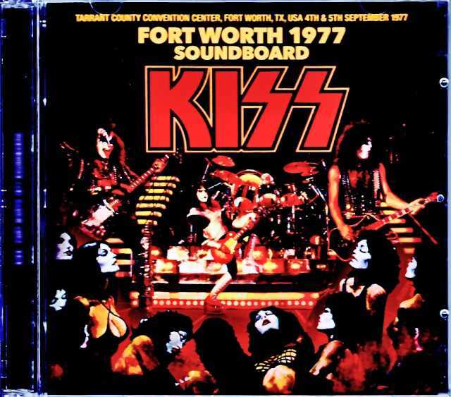 Kiss キッス/TX,USA 1977 2Days Soundboard Edition
