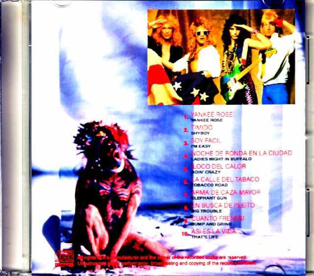 David Lee Roth デヴィッド・リー・ロス/野生の微笑み Sonrisa Salvaje