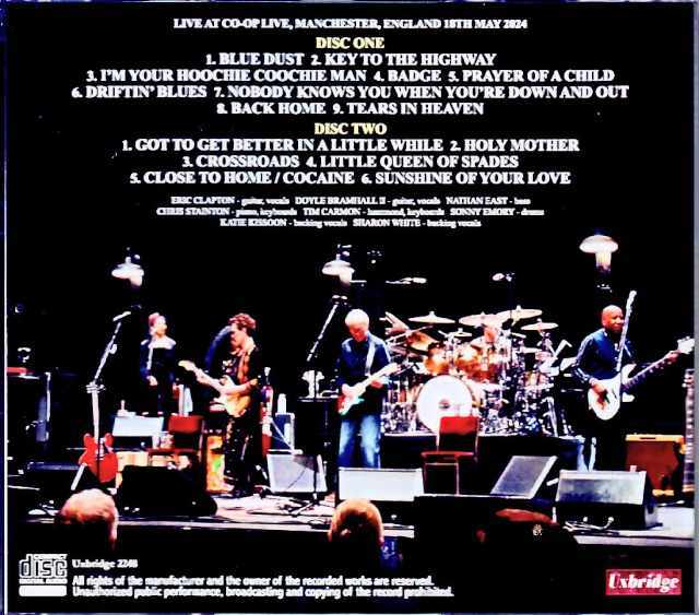 Eric Clapton エリック・クラプトン/England,UK 05.18.2024 Complete