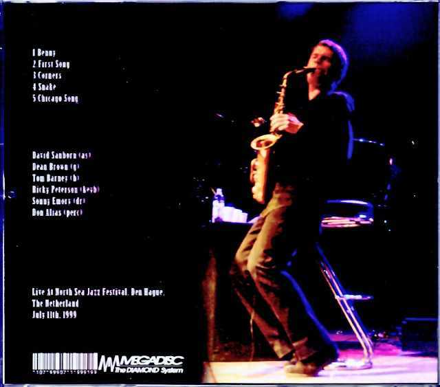 David Sanborn デヴィッド・サンボーン/Netherlands 1999