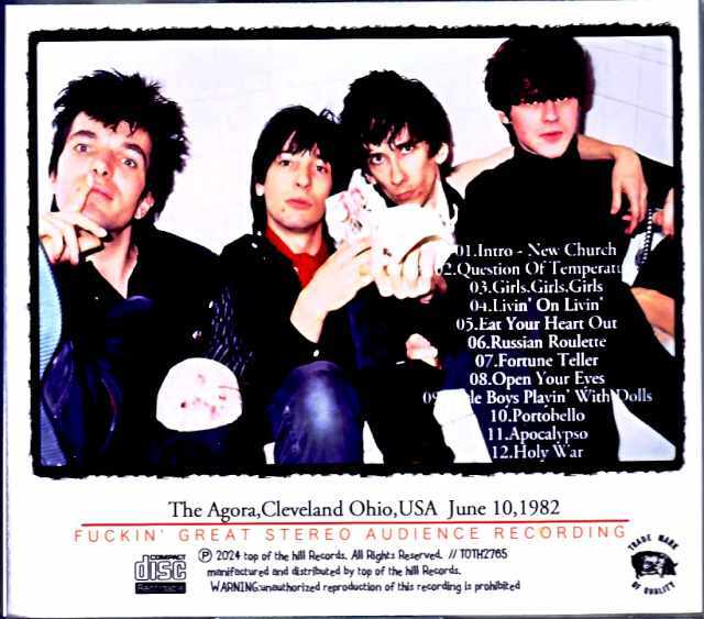 Lords of the New Church ローズ・オブ・ザ・ニューチャーチ/OH,USA 1982