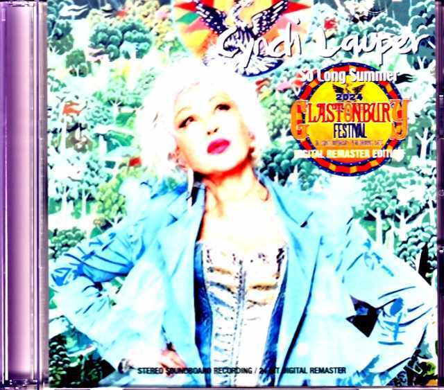 Cyndi Lauper シンディ・ローパー/England,UK 2024 Complete S