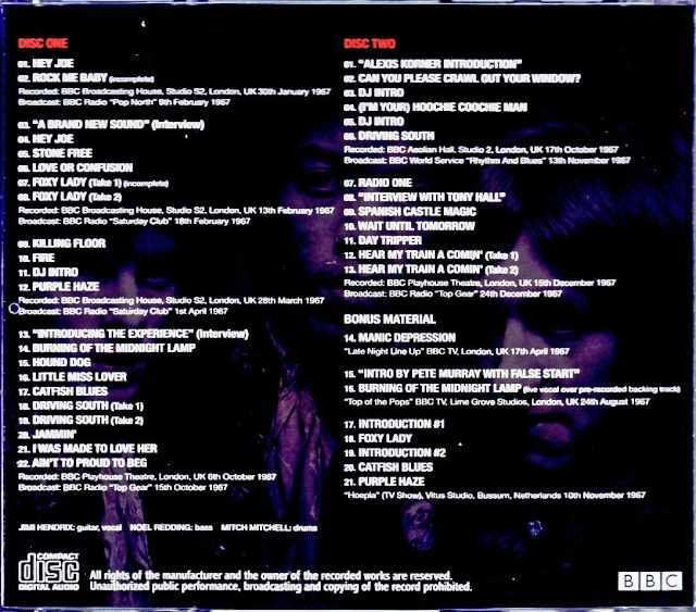 Jimi Hendrix Experience ジミ・ヘンドリックス/Collection of BBC