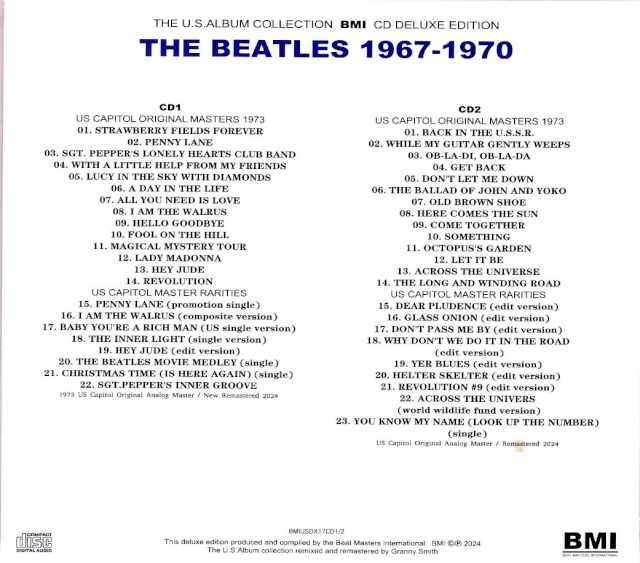 Beatles ビートルズ/青盤 1967年-1970年 アメリカ・キャピトル