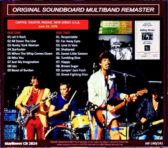 Rolling Stones Remastered ローリング・ストーンズ Rolling Stones ローリング・ストーンズ/アウト・オン・ベイル マルチ