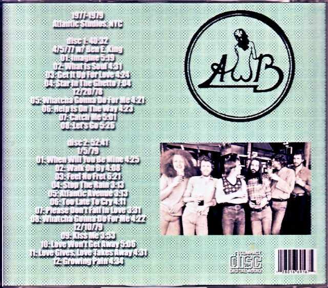 Average White Band アヴェレージ・ホワイト・バンド/Studio Mixes