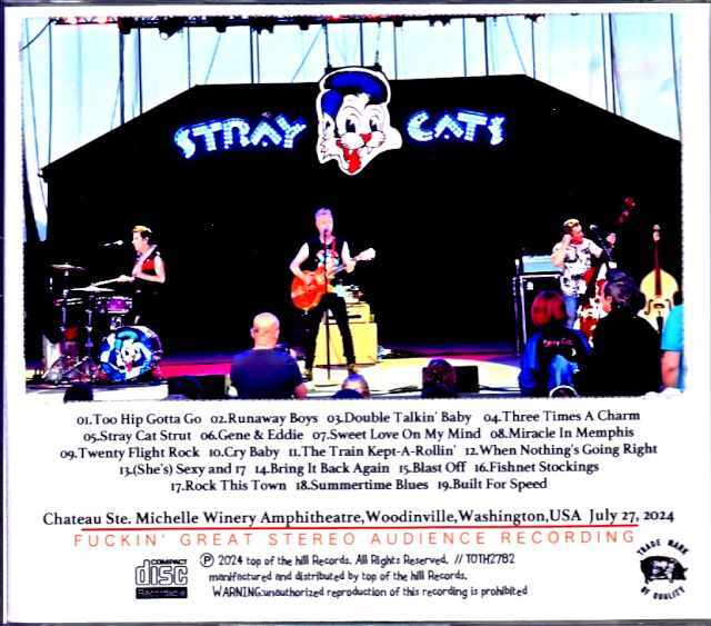 Stray Cats ストレイ・キャッツ/WA,USA 2024 Complete
