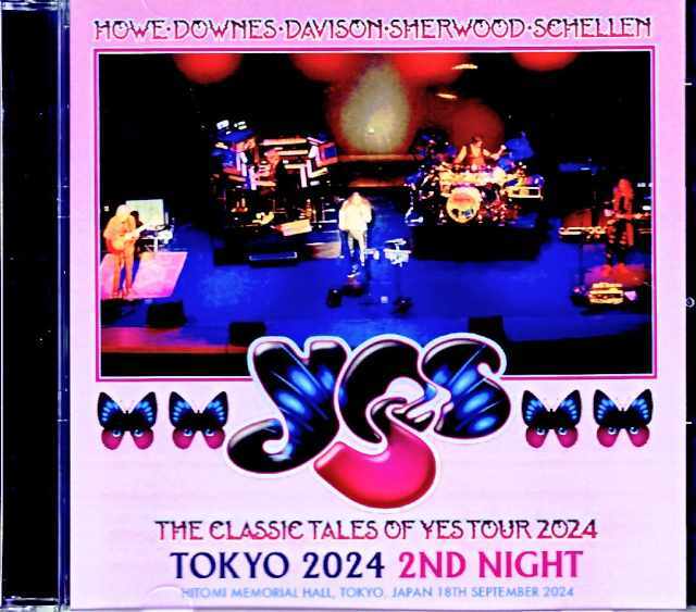 Yes イエス/Tokyo,Japan 9.18.2024 Complete
