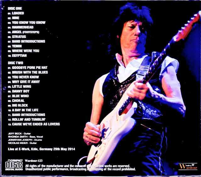 Jeff Beck ジェフ・ベック/Germany 2014 Complete