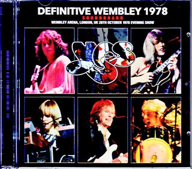 Yes イエス/London,UK 1978 Soundboard Edition