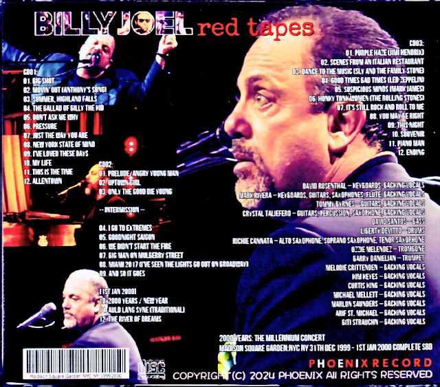 BILLY JOEL 2024年3月28日NY MSG 100回目公演＋bonus Pro D