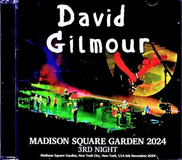 David Gilmour デヴィッド・ギルモア/NY,USA 11.6.2024 Complete