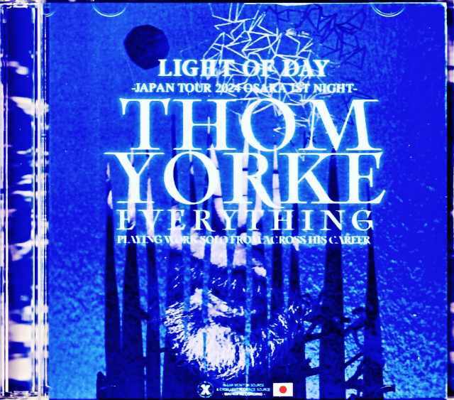 Thom Yorke CD セット Thom Yorke トム・ヨーク/Osaka,Japan 11.12.2024 Complete S & V IEM
