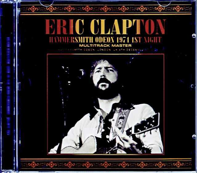 レア!良品!1974年 エリック・クラプトン 初来日公演パンフレット（中古  