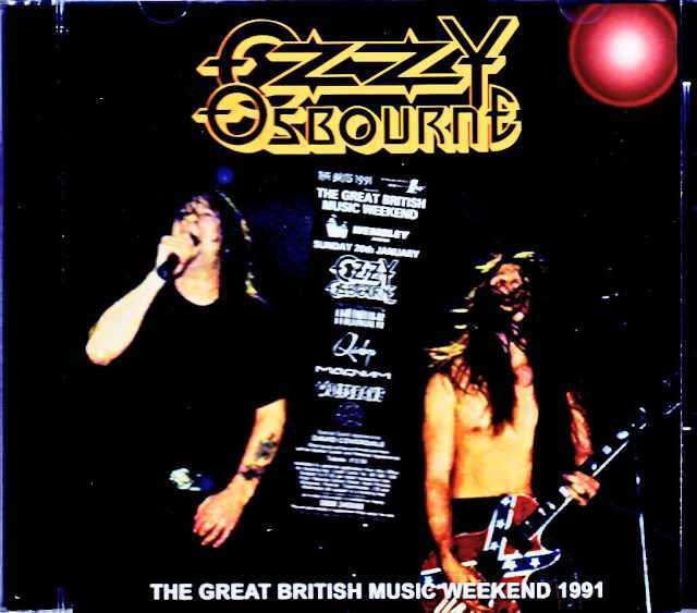 Ozzy Osbourne オジー・オズボーン/London,UK 1991 Complete & more