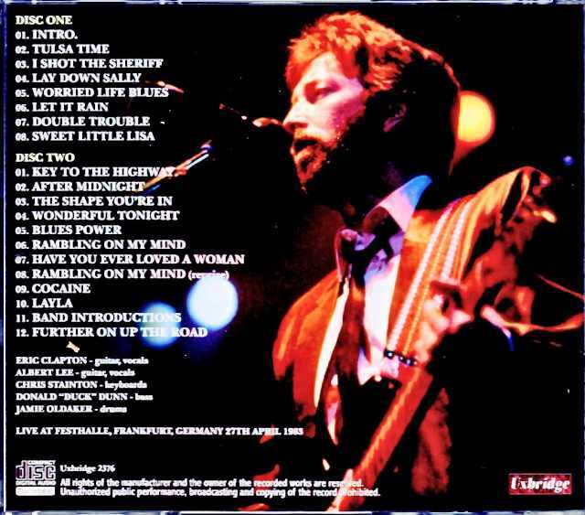 Eric Clapton TDF オフィシャルアセテート盤 エリッククラプトン