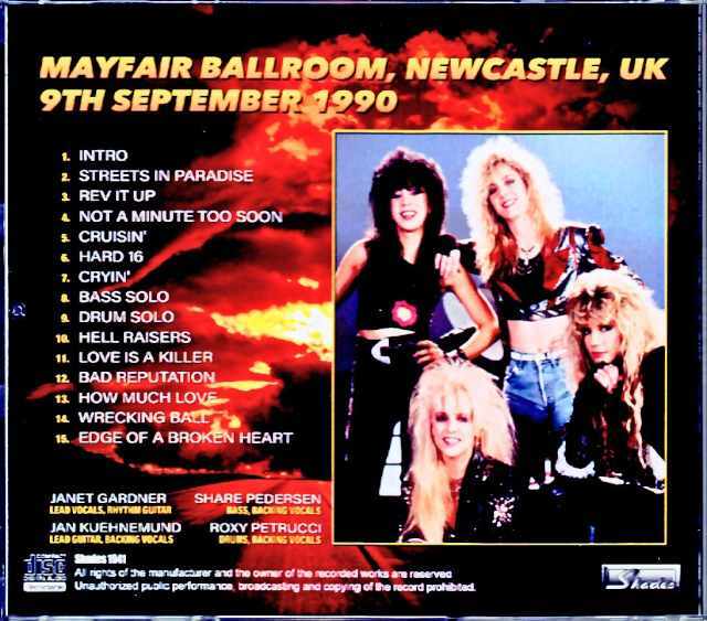 Vixen ヴィクセン/England,UK 1990 Complete