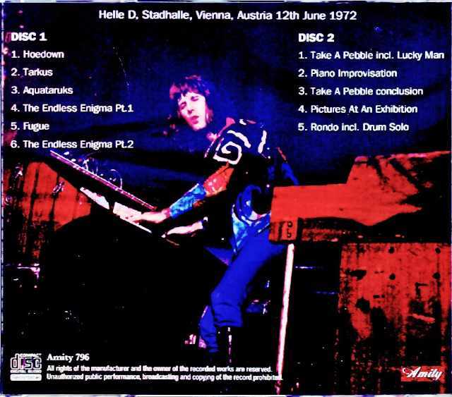 Emerson,Lake and Palmer エマーソン・レイク・アンド・パーマー