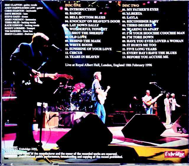 2CD！エリッククラプトン/BELL BOTTOM BLUES-RAH 1996 Eric Clapton - Bell Bottom Blues (Live Video) | Warner Vault