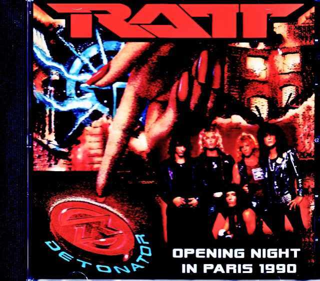 最も優遇 Ratt ラット/France Complete 1990 洋楽