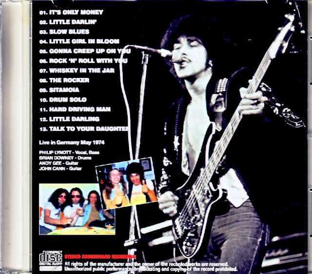 シン・リジィ　THIN LIZZY Thin Lizzy（シン・リジィ）｜ライヴ・アルバムの金字塔『ライヴ