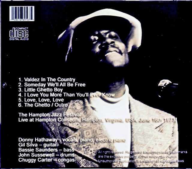 Donny Hathaway ダニー・ハサウェイ/VA,USA 1973