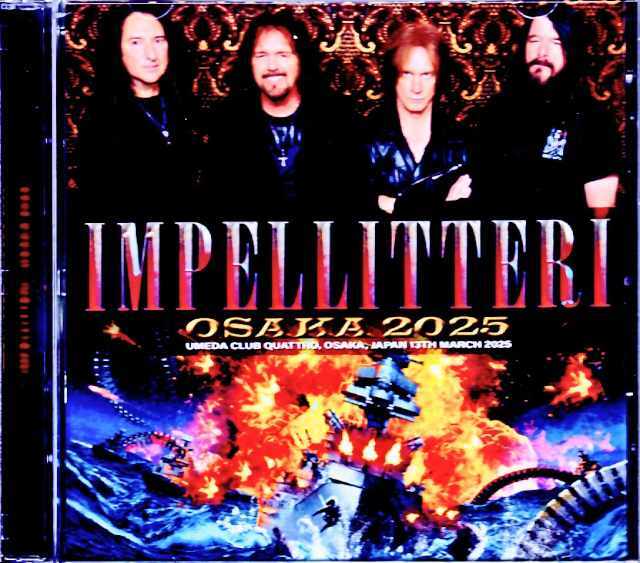 インペリテリ IMPELLITTERI 2025 Tour ギターピック Impellitteri インペリテリ/Osaka,Japan 2025 Complete