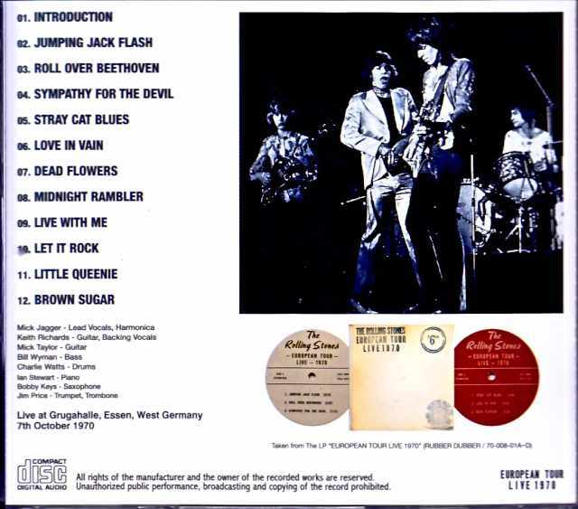 w.germany ローリングストーンズ CD4枚 ROLLING STONES Rolling Stones ローリング・ストーンズ/Beggars Banquet