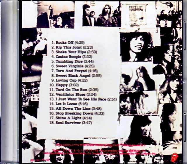 Rolling Stones ローリング・ストーンズ/Exile on Main St