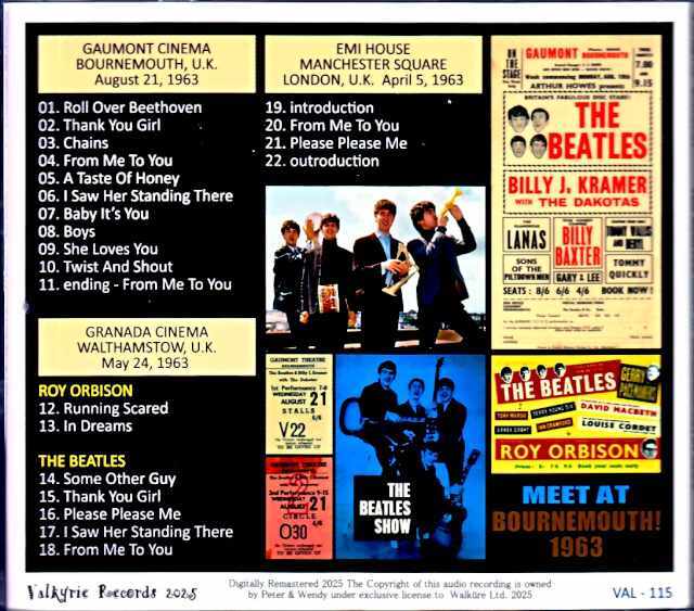 Beatles ビートルズ/ボーンマス・アンド・ウォルサムストー England,UK