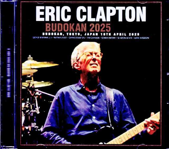 ◾️最高音質白ラベルプロモ盤◾️ERIC CLAPTON■エリッククラプトン■Bac Eric Clapton エリック・クラプトン/Tokyo,Japan 4.18.2025 Complete