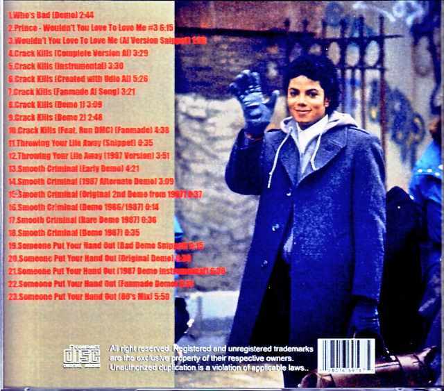 Michael Jackson マイケル・ジャクソン/Bad Sessions Vol.9