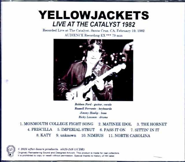 Yellowjackets Robben Ford イエロージャケッツ ロベン
