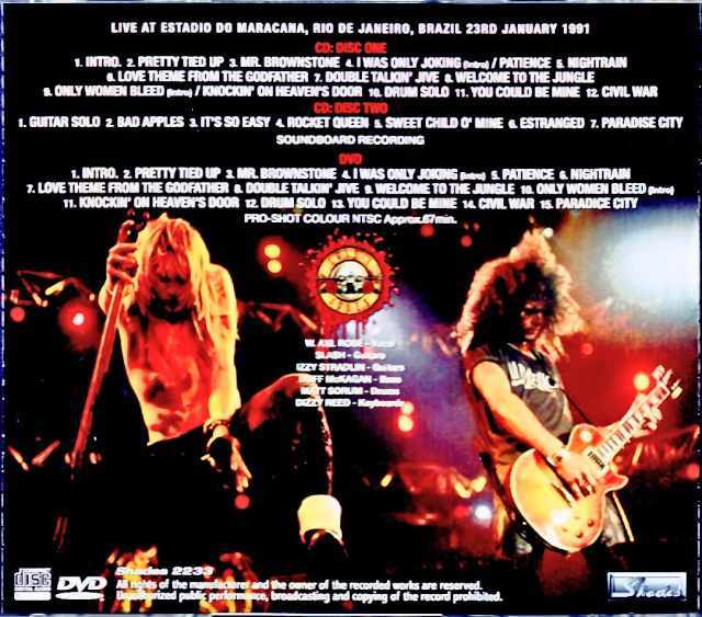 Guns N' Roses ガンズ・アンド・ローゼス/Brazil 1.23.1991