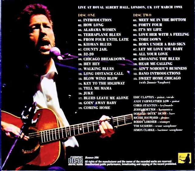 U.K. Blues エリック・クラプトン
